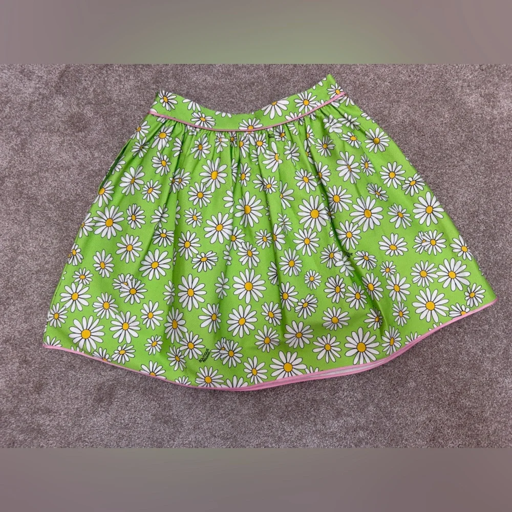 Boutique Moschino Floral Daisy Mini Skirt - size 6 - Pristine condition - Picture 13 of 14